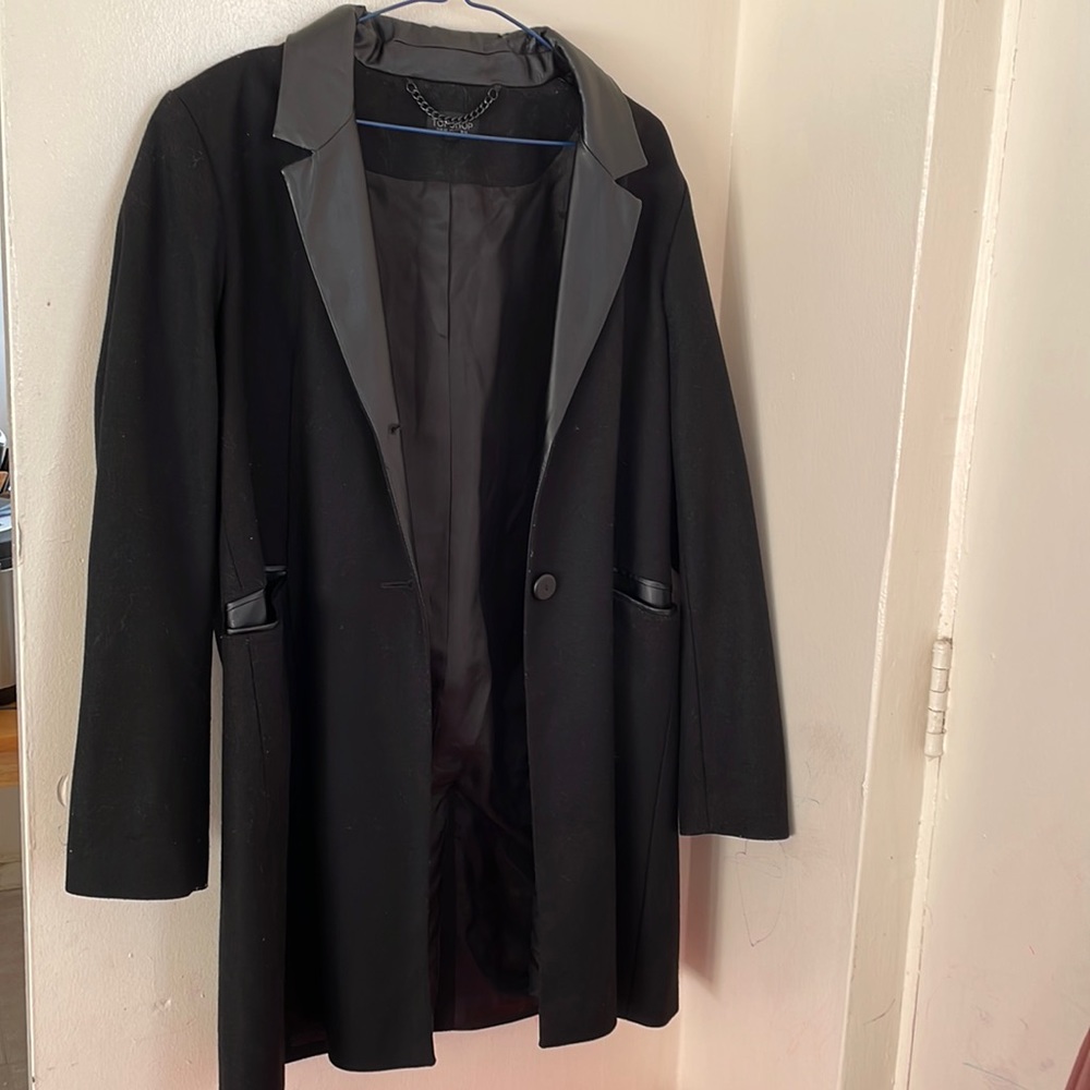 TOPSHOP Wool Coat